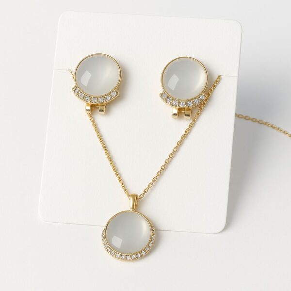 White Emerald Necklace