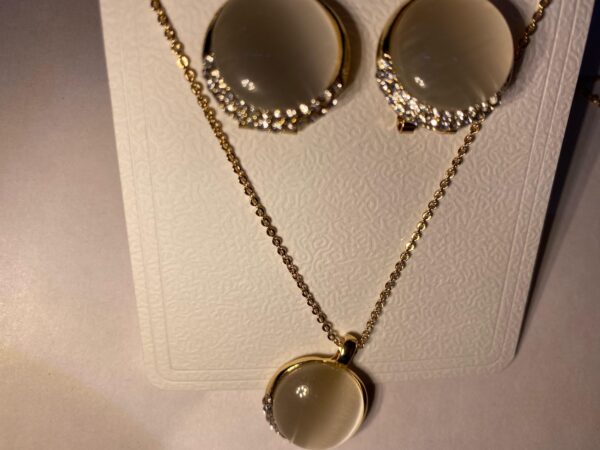 White Emerald Necklace - Image 2