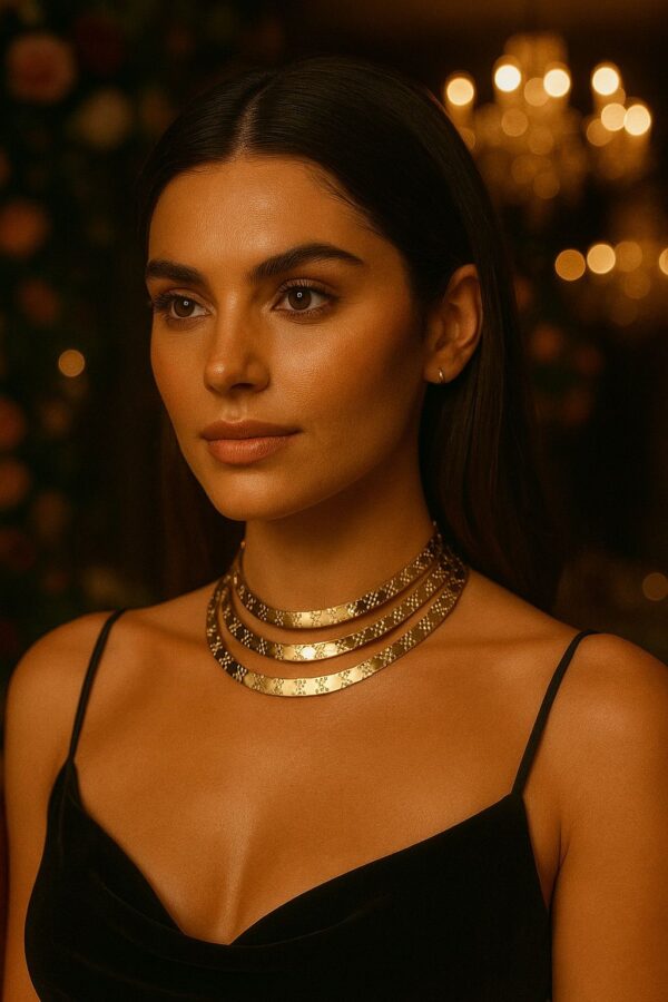 Regal Etch Triple Layer Choker - Image 2